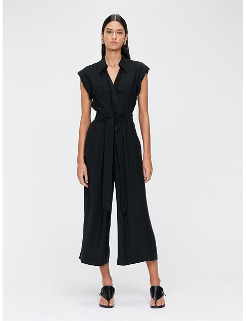 WASHED TENCEL JUMPSUIT