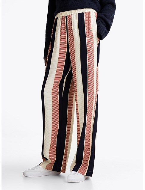 Global Stripe Relaxed Trousers