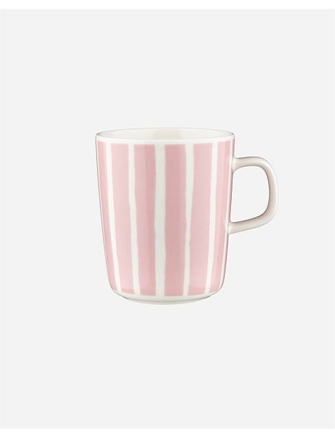 Oiva Piccolo mug white/pink 250ml