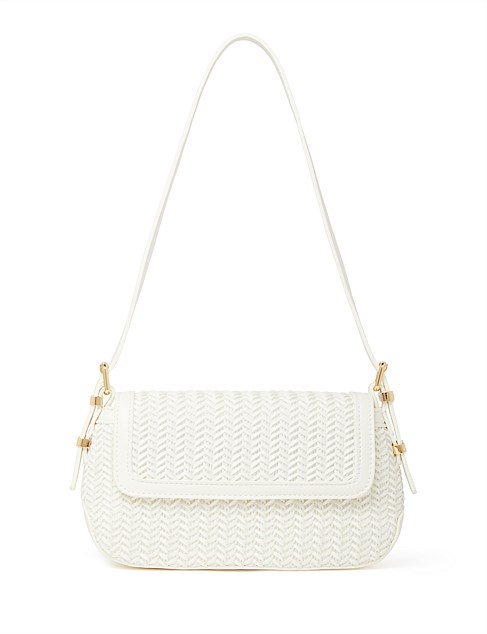 WINDSOR WEAVE SHOULDER BAG