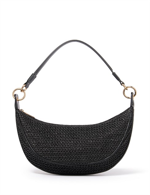 TAISA WEAVE SHOULDER BAG