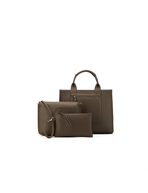 Mid Town 3 Piece Handbag