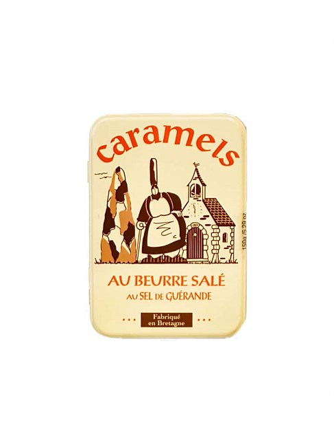 SALTED CARAMELS GIFT TIN 150G