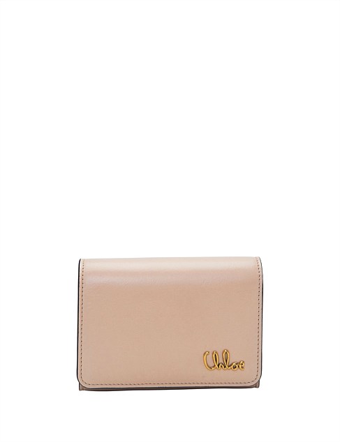 CHLOE ICONIC SMALL TRIFOLD WITH COIN POCKET