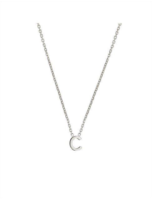 C Petite Letter Necklace