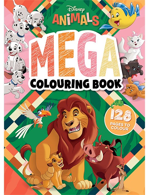 Disney Animals Mega Colouring Book