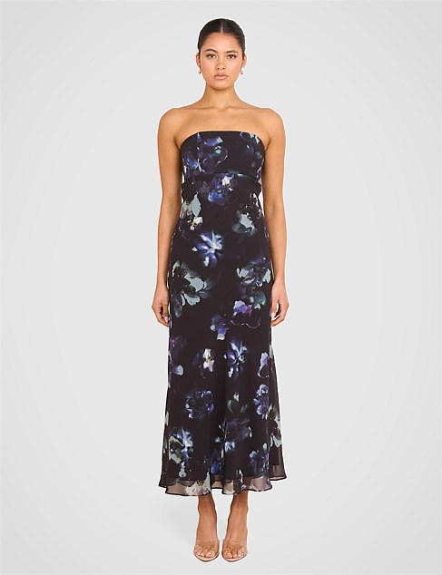 AMAN STRAPLESS MAXI DRESS