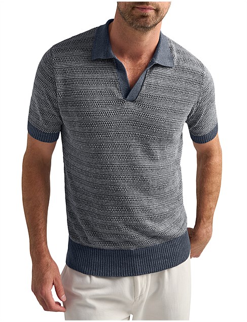 NIKKI KNIT POLO