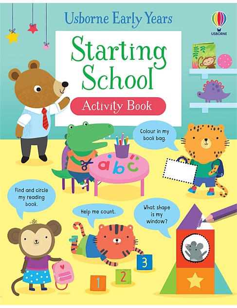 STARTING SCHOOL ACTIVITY BOOK