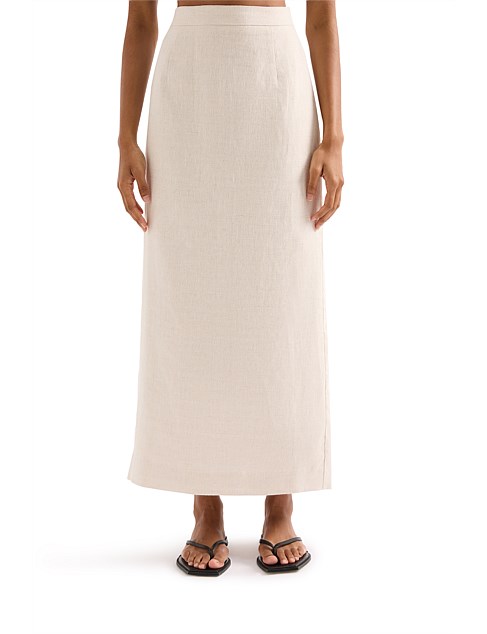 Sadie Linen Maxi Skirt