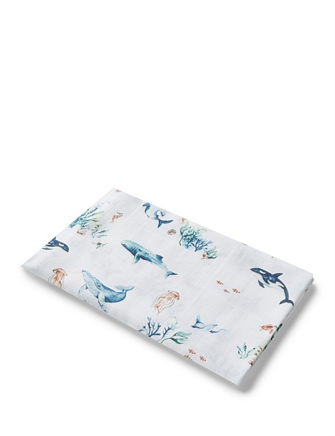 Ocean Organic Muslin Wrap