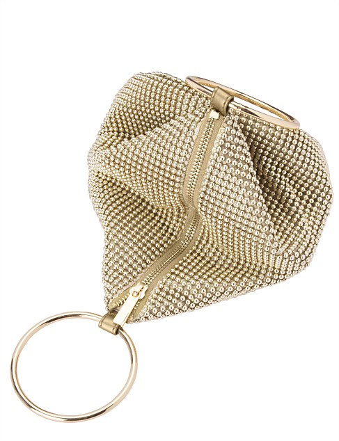 bianca ball mesh handle bag