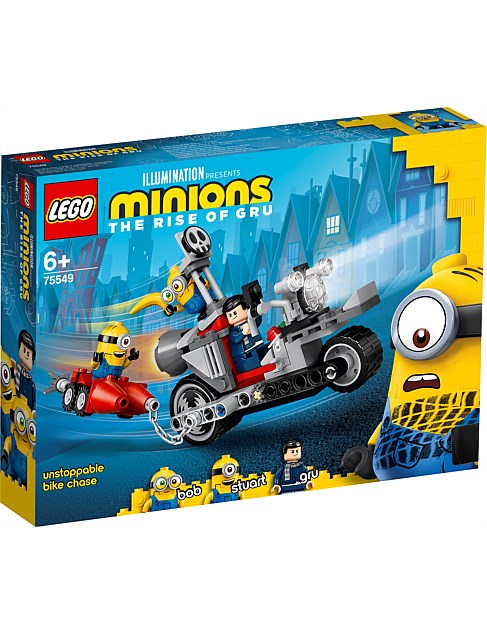 minions unstoppable bike chase