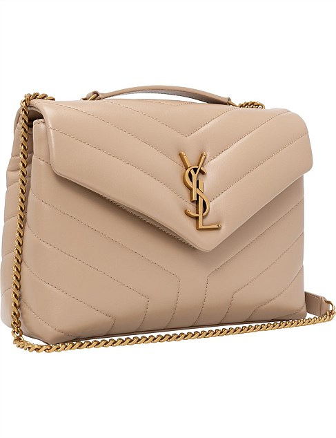 ysl loulou bag small beige