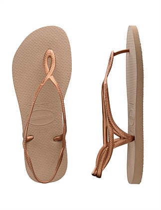 rose gold thongs