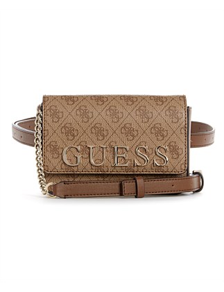 guess bluebelle crossbody belt bag