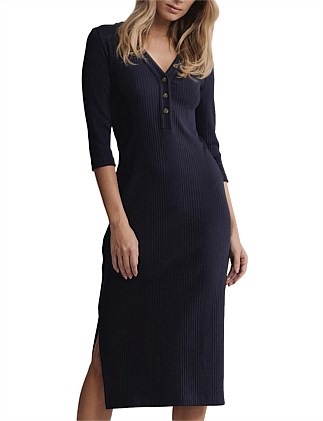 witchery jersey ribbed dress