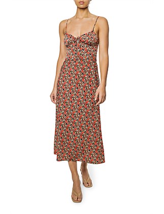 lulu and rose cruz midi dress