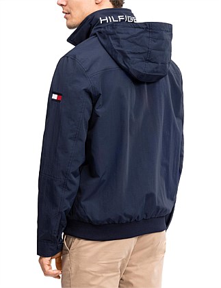 frost down hood jacket dame