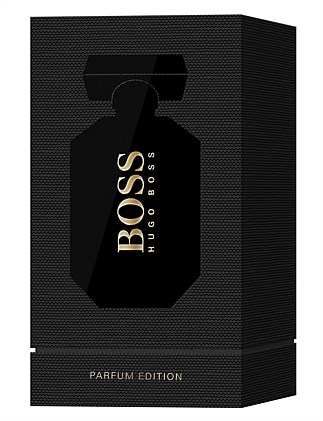 boss the scent for her black bottle