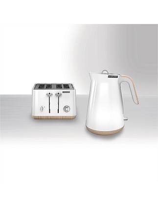 morphy richards scandi white aspect kettle