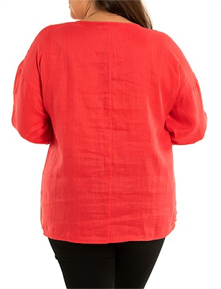 yarra trail linen shirt