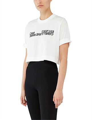 all saints stripe t shirt