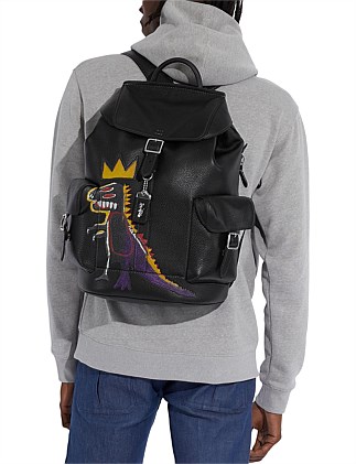 jean michel basquiat coach backpack