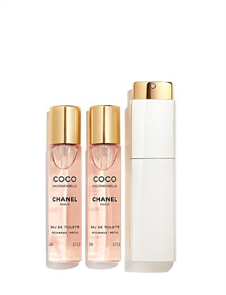 COCO MADEMOISELLE Twist and Spray Refillable Bottle - Eau de Toilette 3X20ml