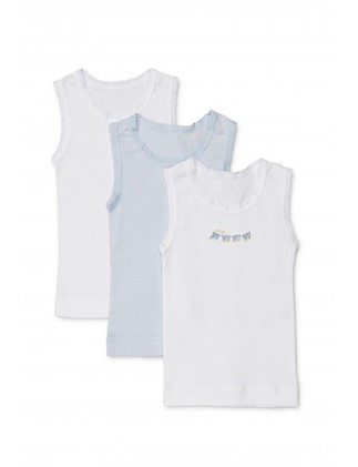 Boys Singlet Pack of Three