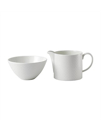 Wedgwood Gio Sugar and Creamer