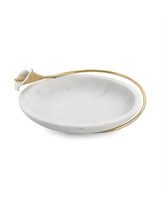 Calla Lily Marble Dish