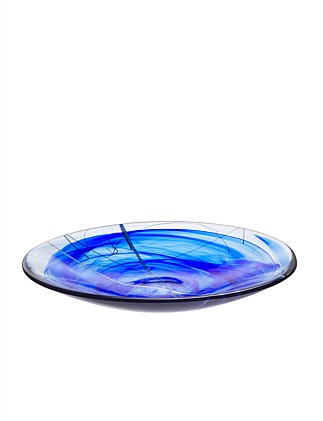 CONTRAST DISH BLUE