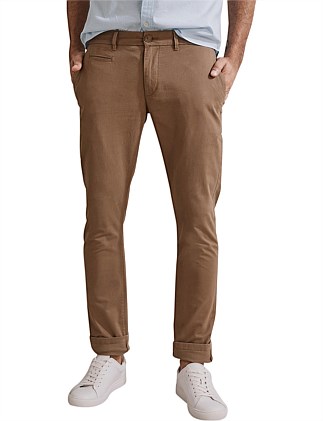 Verified Australian Cotton Slim Fit Stretch Chino