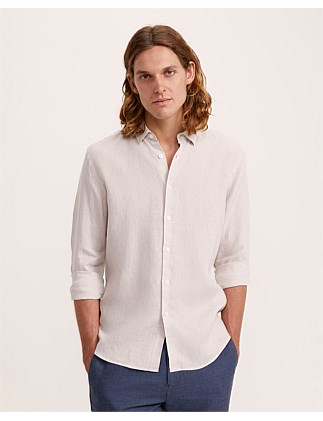 Anderson Long Sleeve Classic Linen Shirt