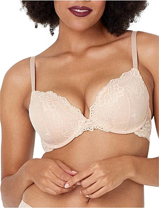 My Fit Fmo Lace Push Up Plunge Bra