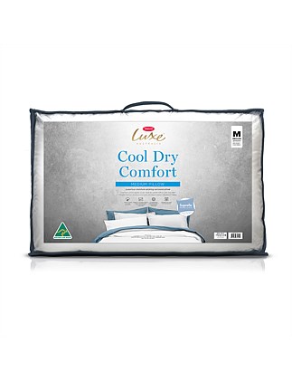 Luxe Cool Dry Comfort Medium Pillow