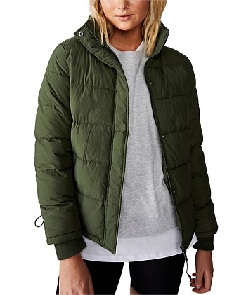 tommy hilfiger david hooded puffer jacket