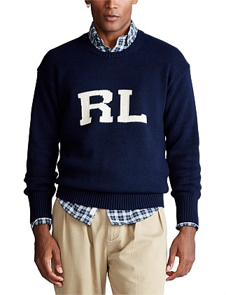 mens navy ralph lauren jumper