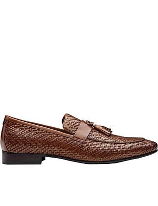 Zakkary Burnish Finish Tassel Loafer