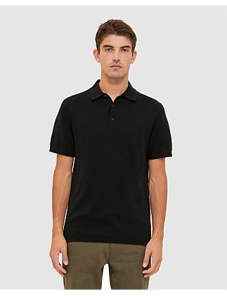 Miramar Cotton Wool Knit Polo