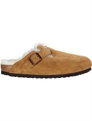 Boston Shearling Suede Leather Regular Slip On