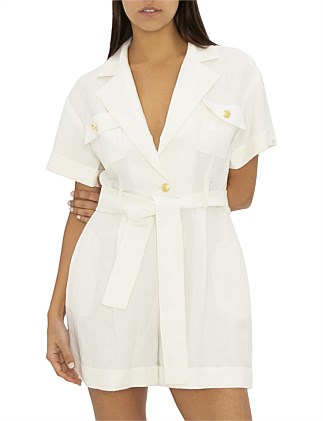 white playsuit womens