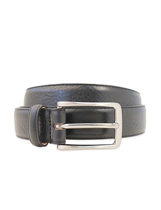 STITCHED LEATHER BELT