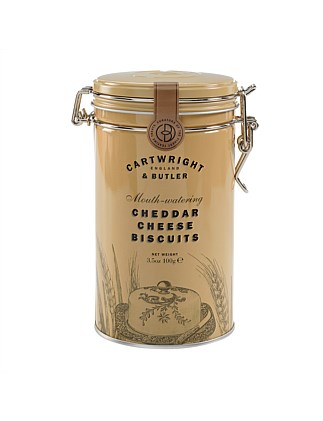 CHEDDAR CHEESE BISCUITS TIN 100G