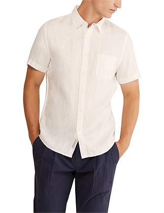 Short Sleeve Linen Shirt