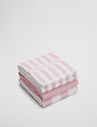 CR Stripe Verified Australian Cotton Tea Towel Pack of 3