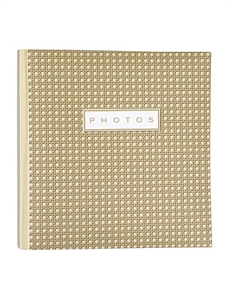 Boho Ratten Photo Album 4x6 - 200 Capacity