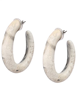 Pebble Loop Earrings (Medium)