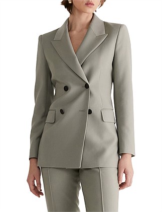 Celeste Wool Double Breasted Blazer